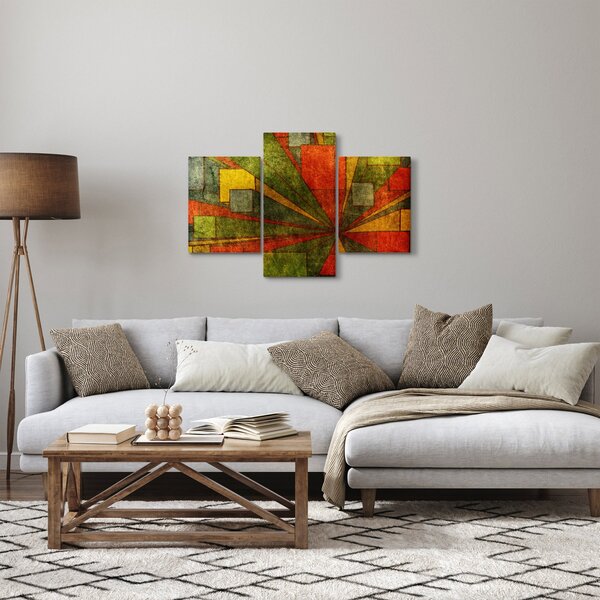 A geometriai absztrakció képe (90x60 cm)