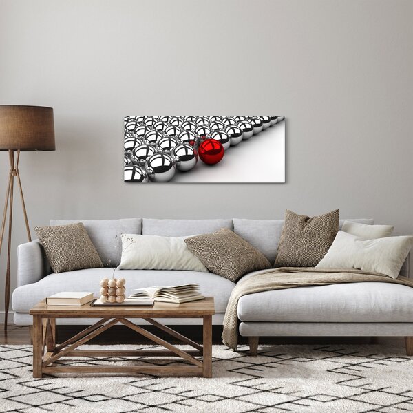 Fényes gömbök képe (120x50 cm)