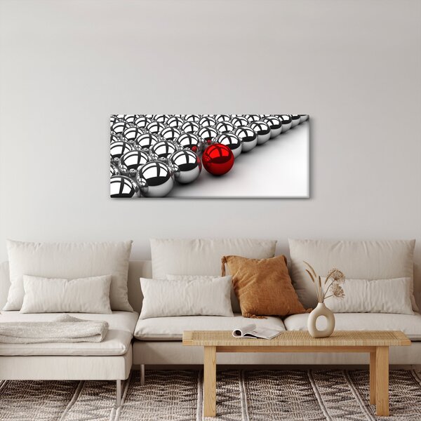 Fényes gömbök képe (120x50 cm)