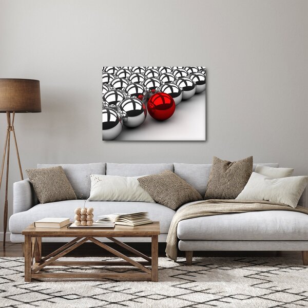 Fényes gömbök képe (70x50 cm)
