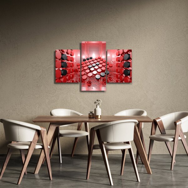 A gomb absztrakció képe (90x60 cm)