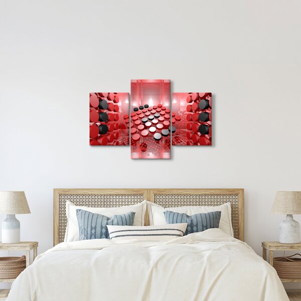 A gomb absztrakció képe (90x60 cm)