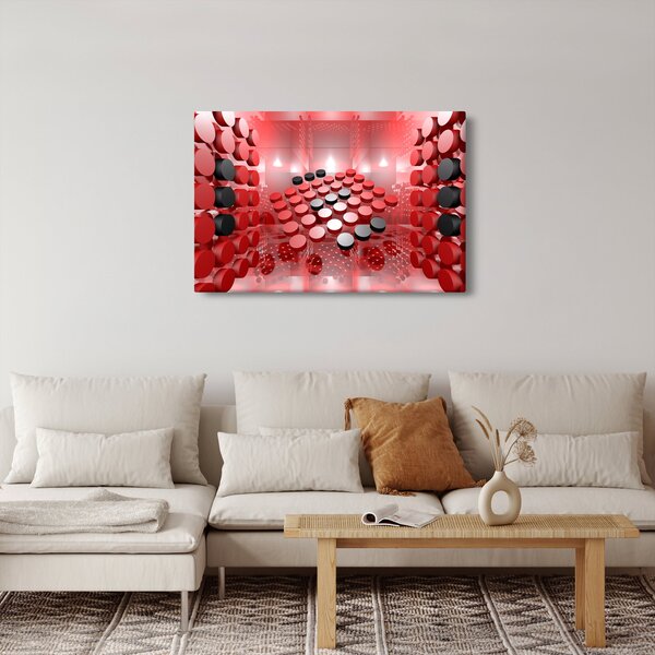 A gomb absztrakció képe (90x60 cm)