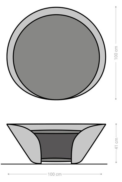 DELIFE Dohányzóasztal Skafi 100x40 cm kerámia Minas melange metál arany