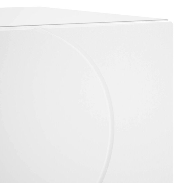 VidaXL Éjjeliszekrény 2 db Fehér 33,5 x 34,5 x 50 cm Szerelt Fa