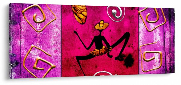 Történelmi falfestmény képe (120x50 cm)