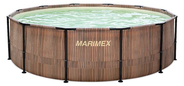 Marimex Florida medence 4,57 x 1,32 m szkimmerrel – TEAK minta