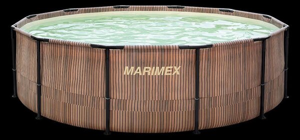 Marimex Florida medence 4,57 x 1,32 m szkimmerrel – TEAK minta