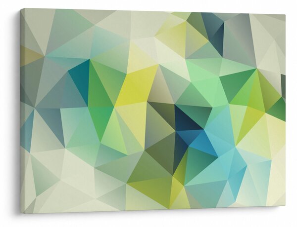 A geometriai absztrakció képe (70x50 cm)