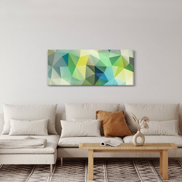 A geometriai absztrakció képe (120x50 cm)