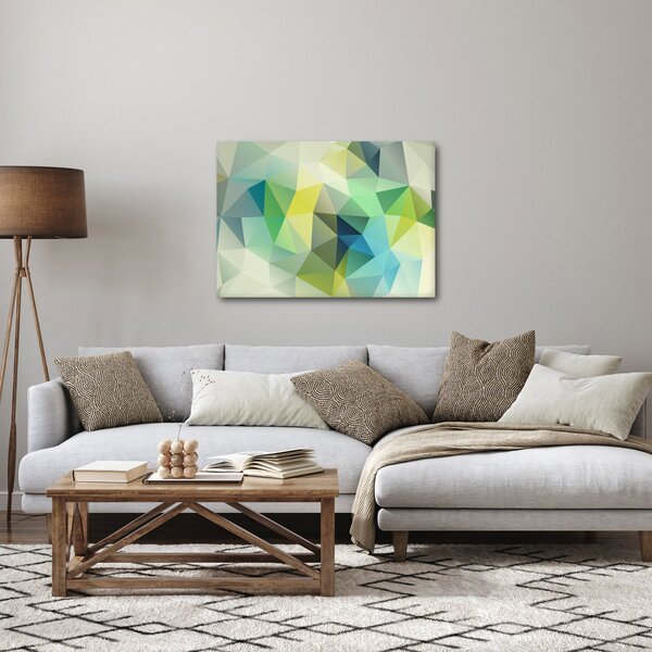 A geometriai absztrakció képe (70x50 cm)