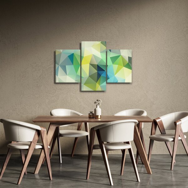 A geometriai absztrakció képe (90x60 cm)