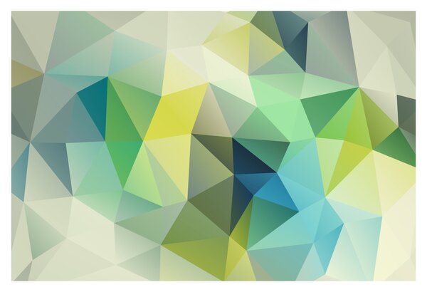 A geometriai absztrakció képe (90x60 cm)