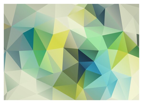 A geometriai absztrakció képe (70x50 cm)