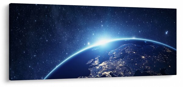A Föld bolygó képe (120x50 cm)