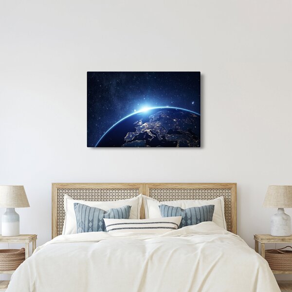 A Föld bolygó képe (90x60 cm)