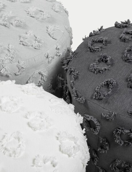 Atelier Del Sofa Astrid szürke puff - szürke