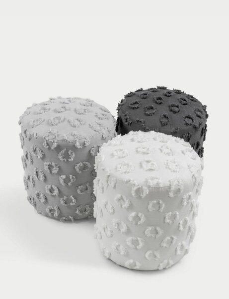 Atelier Del Sofa Astrid szürke puff - szürke