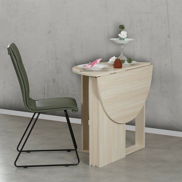 Hanah Home Folding Table Oak Middle - Oak