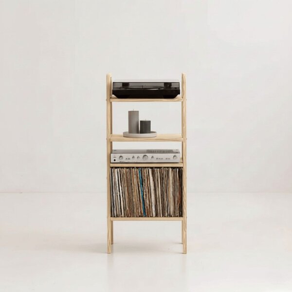 Hanah Home Record Player Stand Natural CPT4849-50