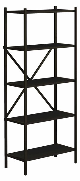 Hanah Home Multi Purpose Shelf Black Fermo - Black