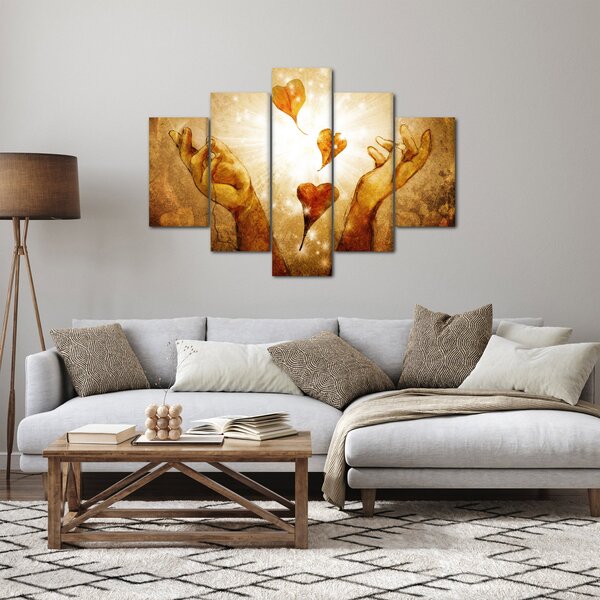 Kép - Szeretettel teli kezek festménye (150x105 cm)
