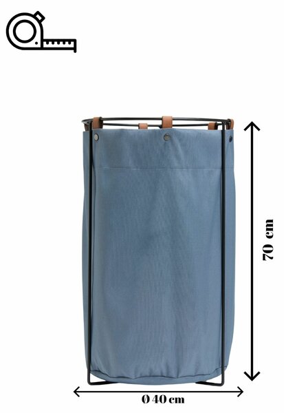 Hanah Home Fém szennyestartó Fume Edda - Fume