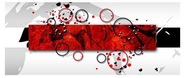 Az absztrakció képe (120x50 cm)