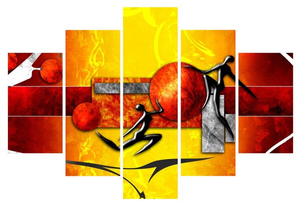 Kép - Az emberiség festménye (150x105 cm)