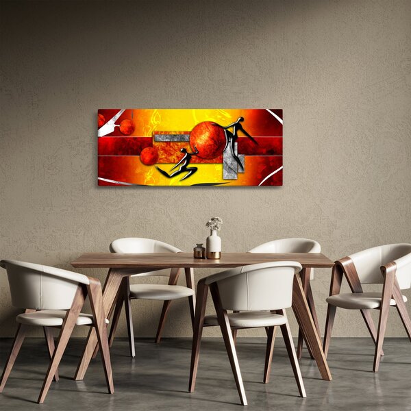 Kép - Az emberiség festménye (120x50 cm)