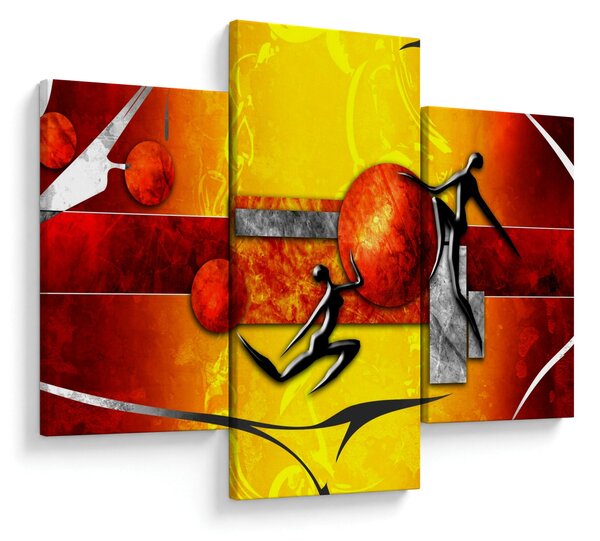 Kép - Az emberiség festménye (90x60 cm)