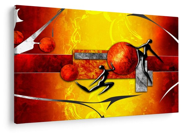 Kép - Az emberiség festménye (90x60 cm)