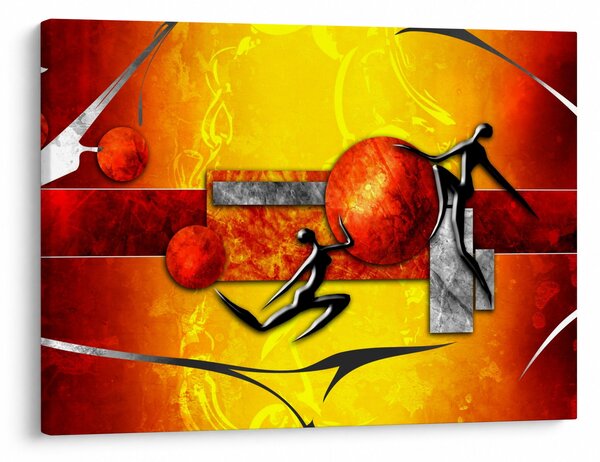 Kép - Az emberiség festménye (70x50 cm)