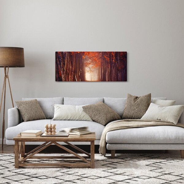 Kép - őszi erdő (120x50 cm)