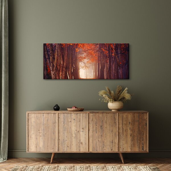 Kép - őszi erdő (120x50 cm)