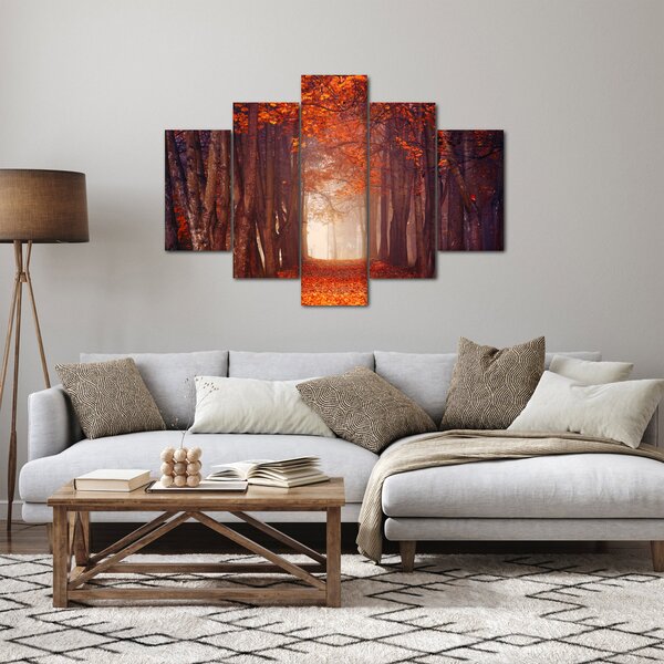 Kép - őszi erdő (150x105 cm)