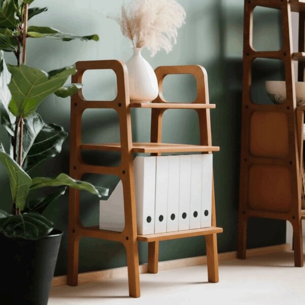 Hanah Home Record Player Stand Teak CPT4833-50