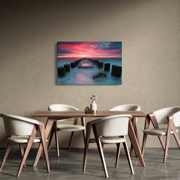 Kép - Sziklák a tenger (90x60 cm)