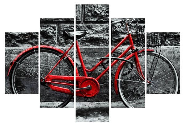 Kép - Történelmi kerékpár (150x105 cm)