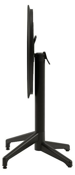 Hanah Home Összecsukható asztal Black Moon Ø60 V2 F - Fekete