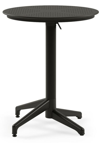 Hanah Home Összecsukható asztal Black Moon Ø60 V2 F - Fekete