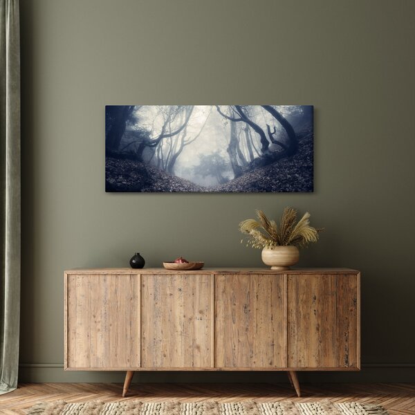 Kép - Erdő a ködben (120x50 cm)