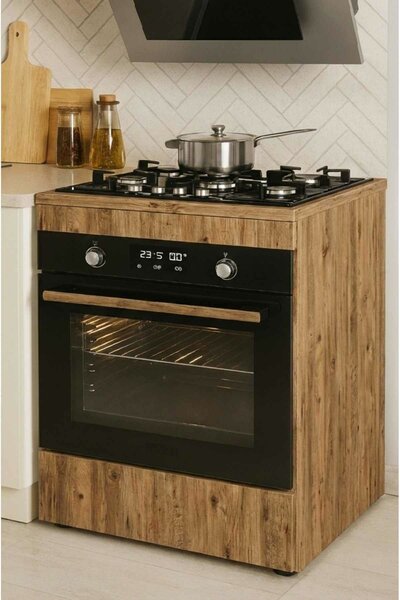 Hanah Home Beépíthető sütőszekrény Fenyő Pk06PK
