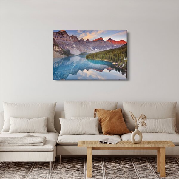 Kép - kanadai hegyi táj (90x60 cm)