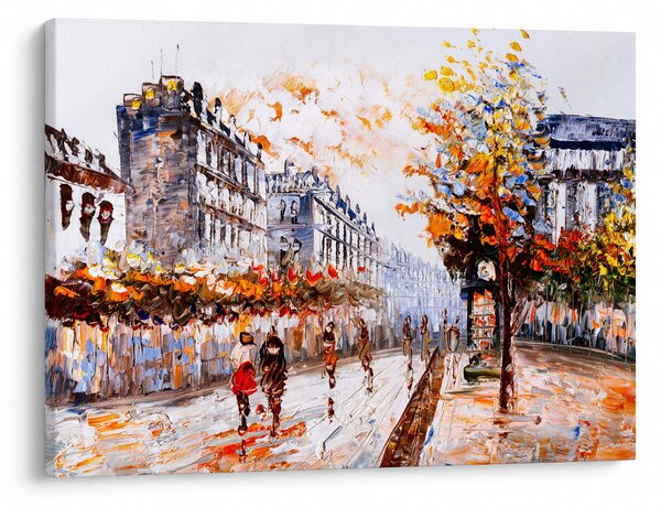 Kép - Városi élet (70x50 cm)