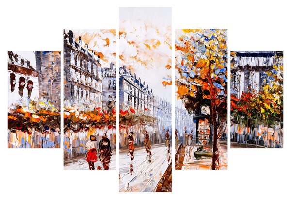 Kép - Városi élet (150x105 cm)