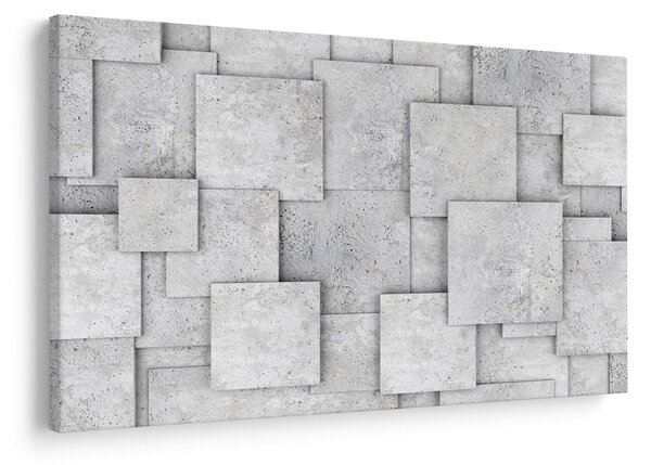 Kép - Betoncsempék absztrakciója (90x60 cm)