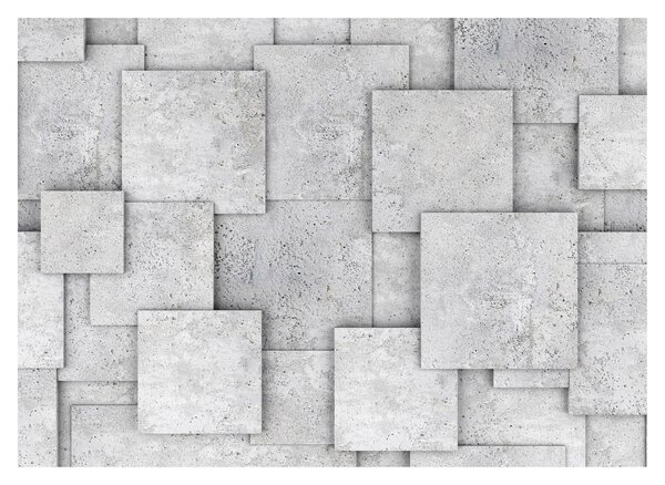 Kép - Betoncsempék absztrakciója (70x50 cm)