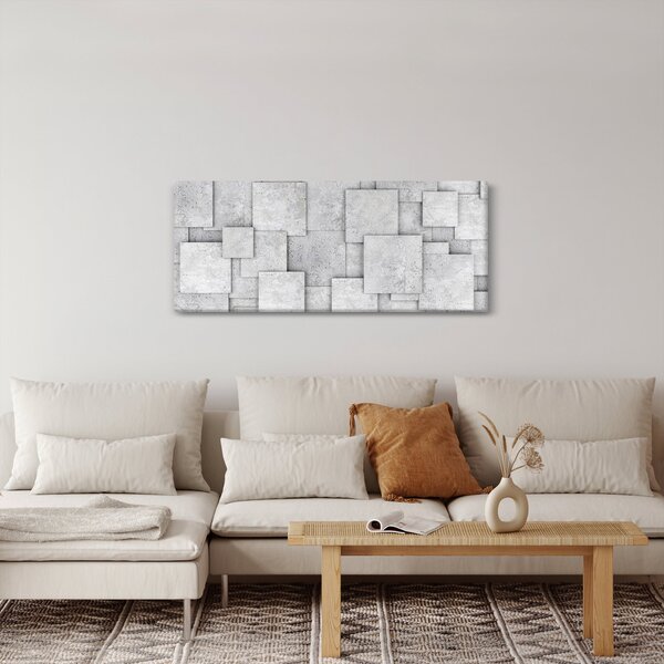 Kép - Betoncsempék absztrakciója (120x50 cm)