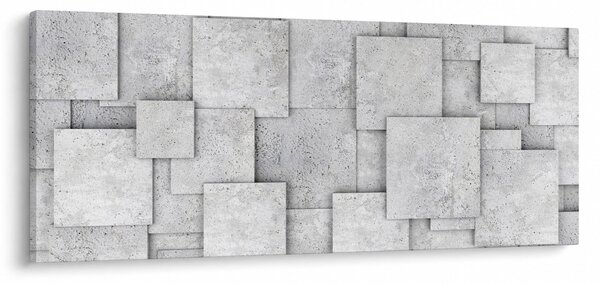 Kép - Betoncsempék absztrakciója (120x50 cm)